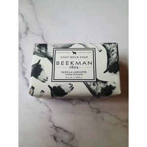 NEW Beekman 1802 Vanilla Absolute Goat Milk Bar Soap 9 oz